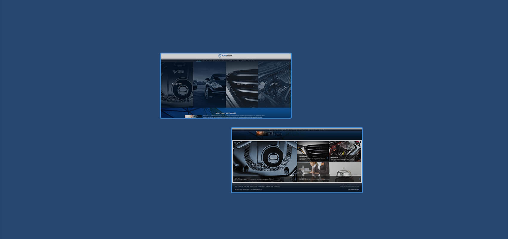 Suan Huat website design