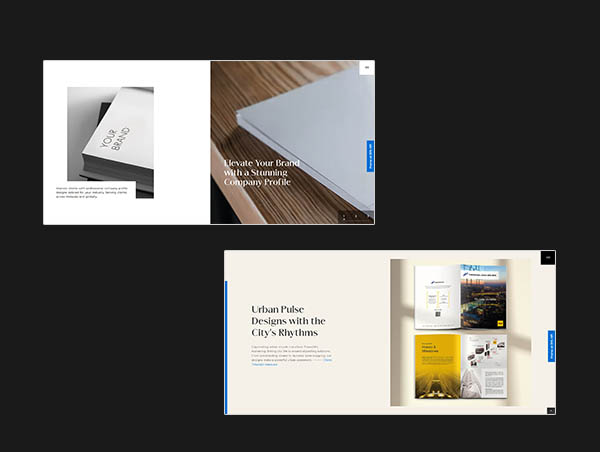 Designer website design