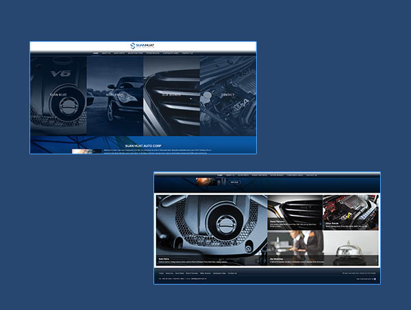Suan Huat website design